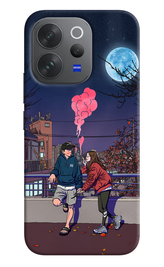 Chilling Couple Vivo V70 Elite 5G Hard Case Back Cover by Casekaro