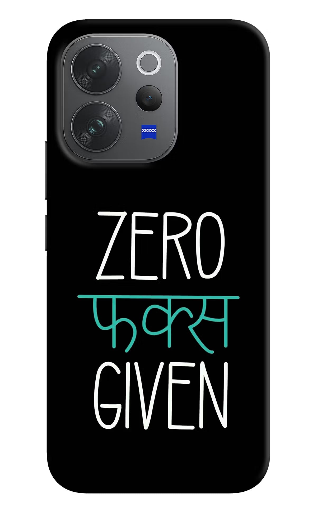 Zero Fucks Given Vivo V70 Elite 5G Hard Case Back Cover by Casekaro