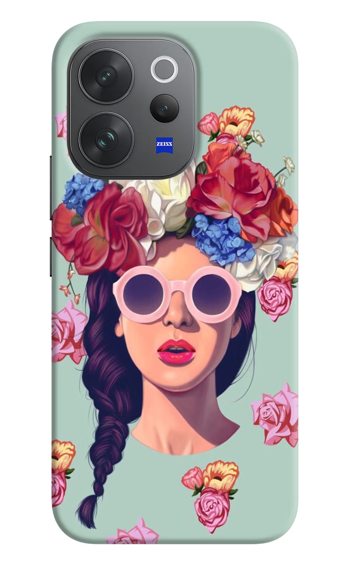 Pretty Girl Vivo V70 Elite 5G Hard Case Back Cover by Casekaro