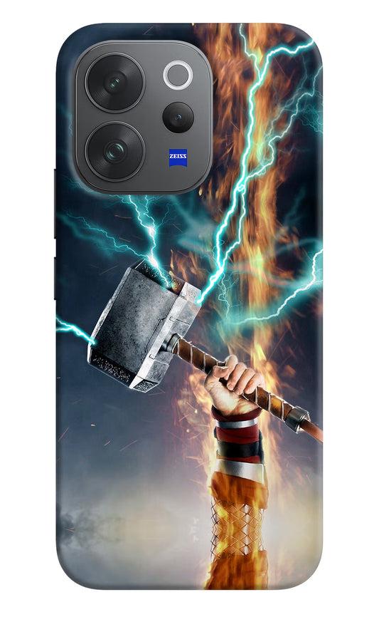 Thor Hammer Mjolnir Vivo V70 Elite 5G Hard Case Back Cover by Casekaro