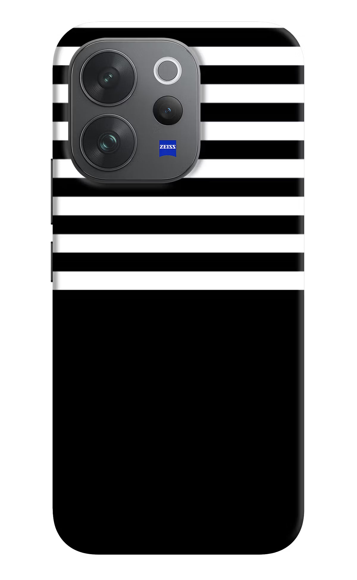 Black and White Print Vivo V70 Elite 5G Hard Case Back Cover by Casekaro