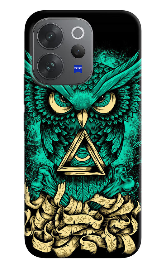 Green Owl Vivo V70 Elite 5G Hard Case Back Cover by Casekaro