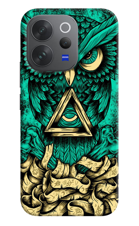 Green Owl Vivo V70 Elite 5G Hard Case Back Cover by Casekaro