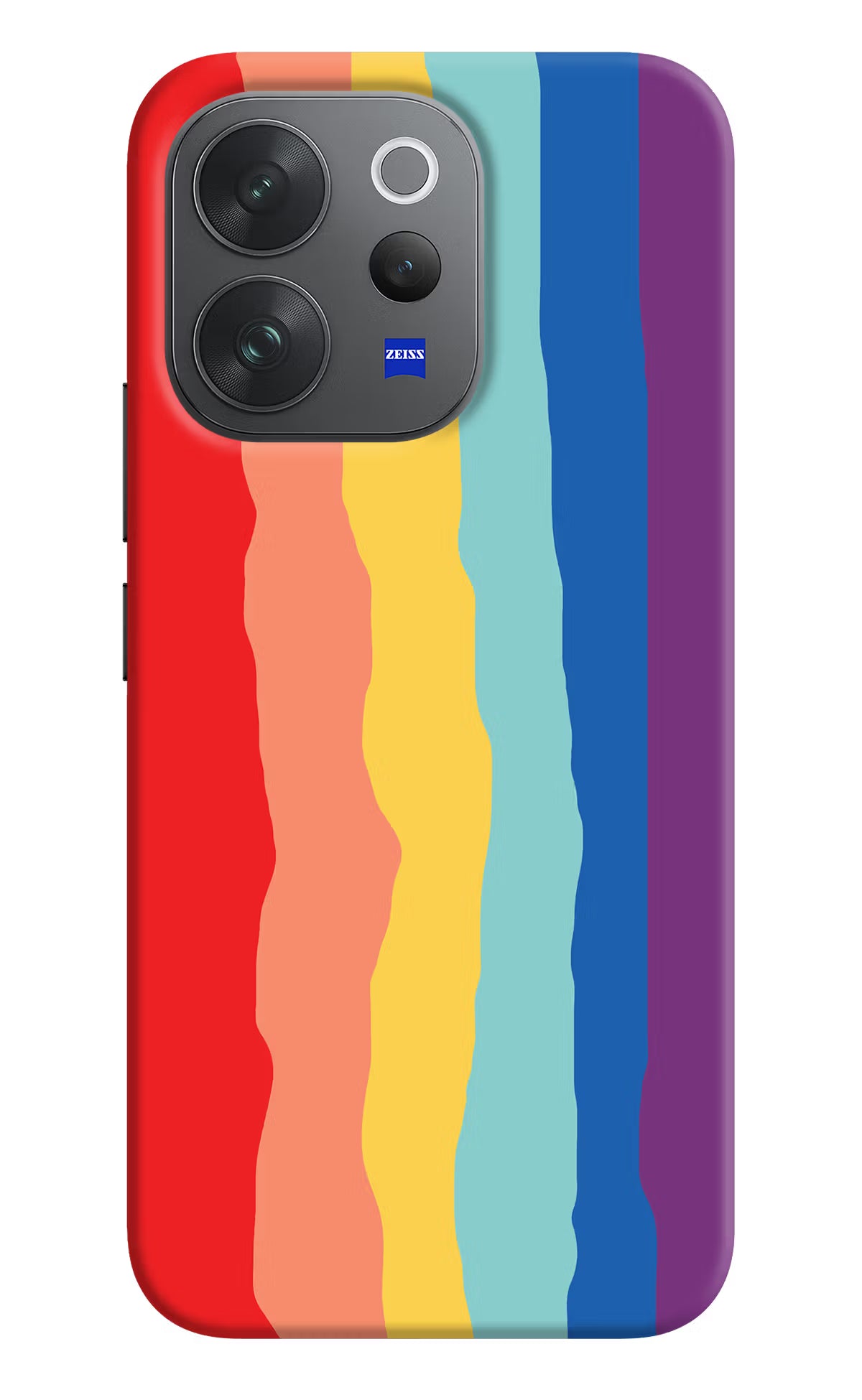 Rainbow Vivo V70 Elite 5G Hard Case Back Cover by Casekaro