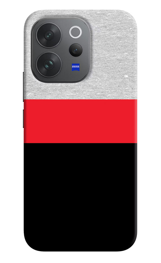Tri Color Pattern Vivo V70 Elite 5G Hard Case Back Cover by Casekaro