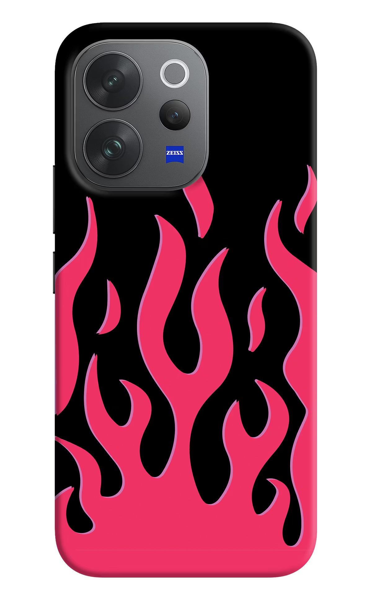 Fire Flames Vivo V70 Elite 5G Hard Case Back Cover by Casekaro