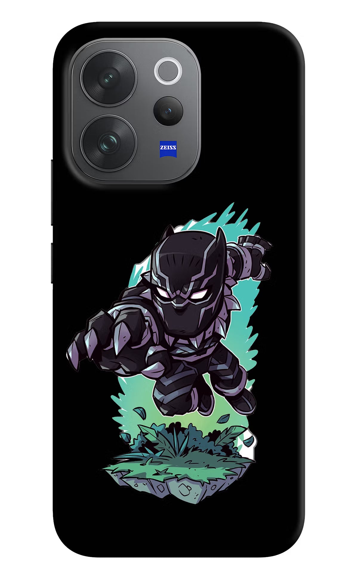 Black Panther Vivo V70 Elite 5G Hard Case Back Cover by Casekaro
