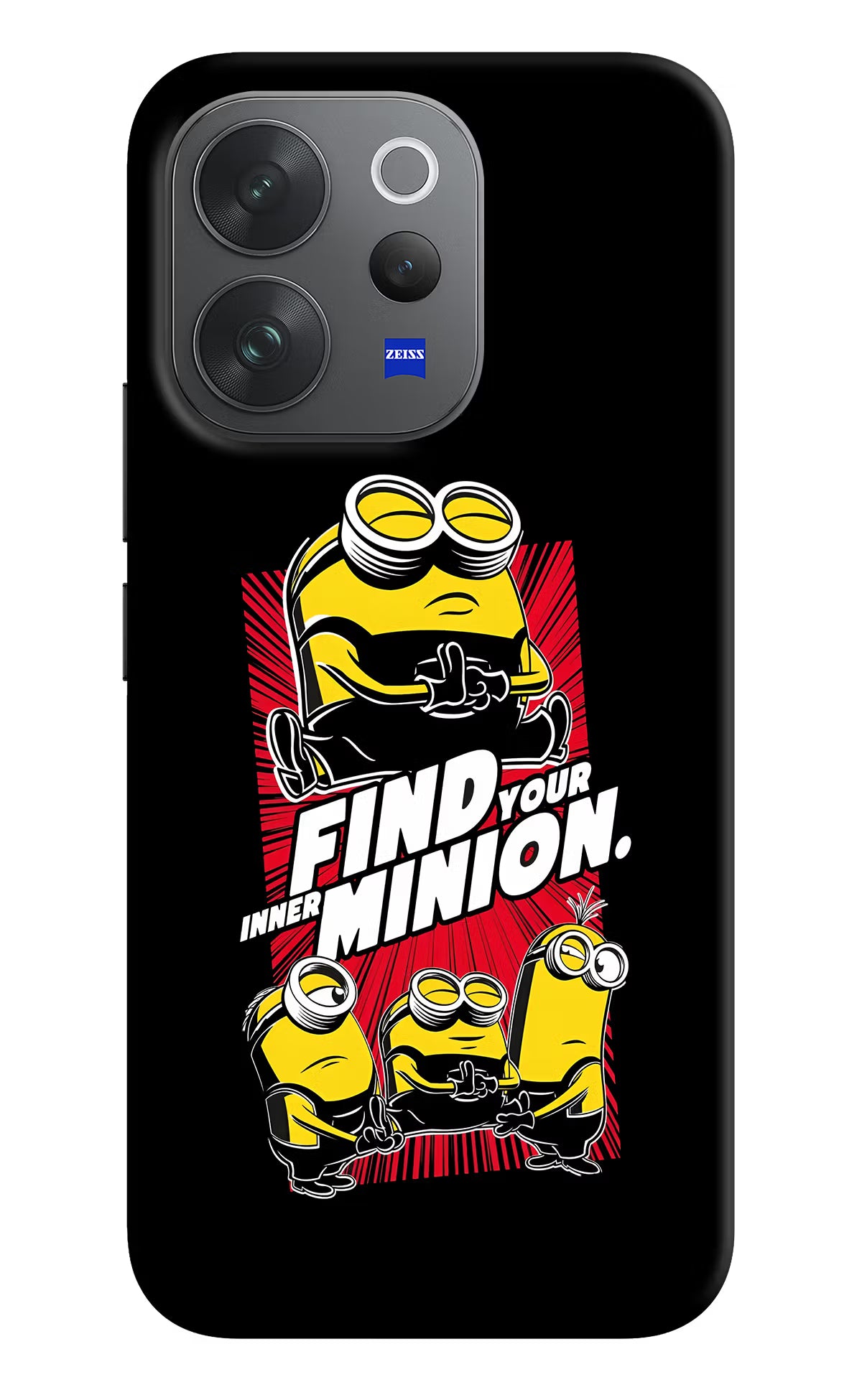 Find your inner Minion Vivo V70 Elite 5G Hard Case Back Cover by Casekaro