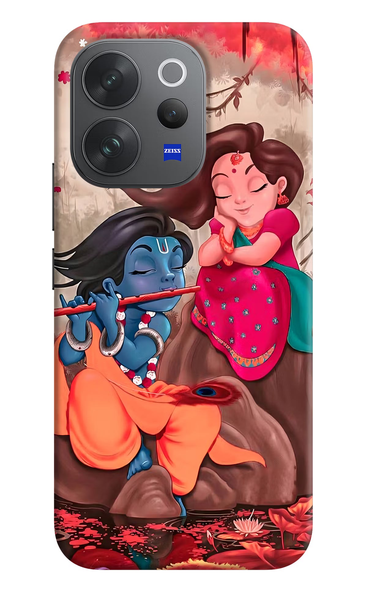 Radhe Krishna Vivo V70 Elite 5G Hard Case Back Cover by Casekaro