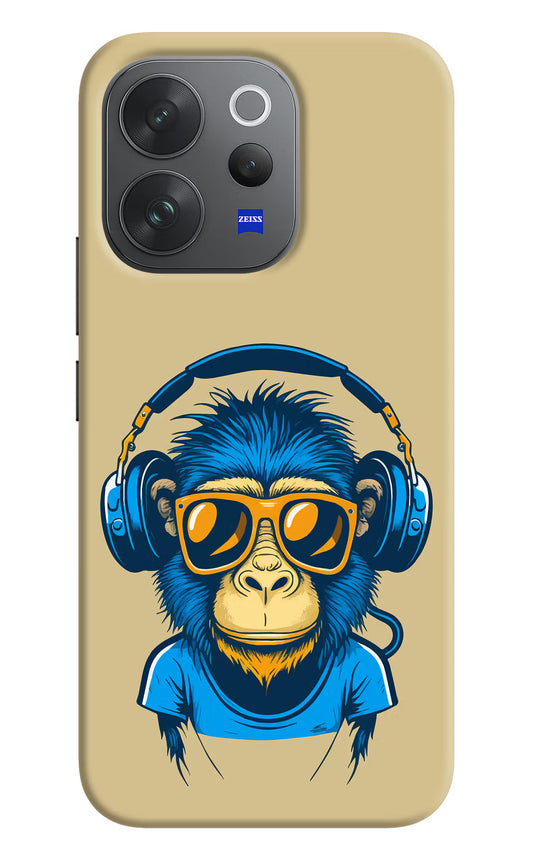 Monkey Headphone Vivo V70 Elite 5G Hard Case Back Cover by Casekaro