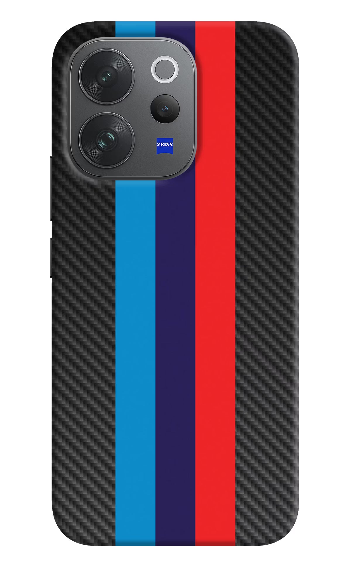 BMW Stripes Pattern Vivo V70 Elite 5G Hard Case Back Cover by Casekaro