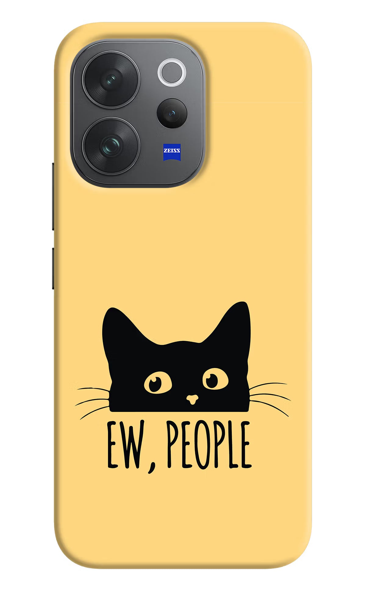 Ew People Catitude Vivo V70 Elite 5G Hard Case Back Cover by Casekaro