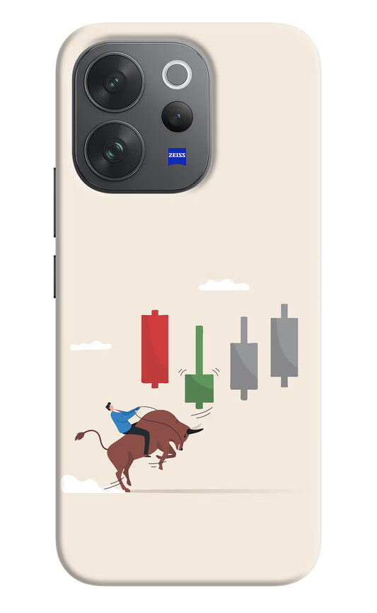 Bull Trading Momentum Vivo V70 Elite 5G Hard Case Back Cover by Casekaro