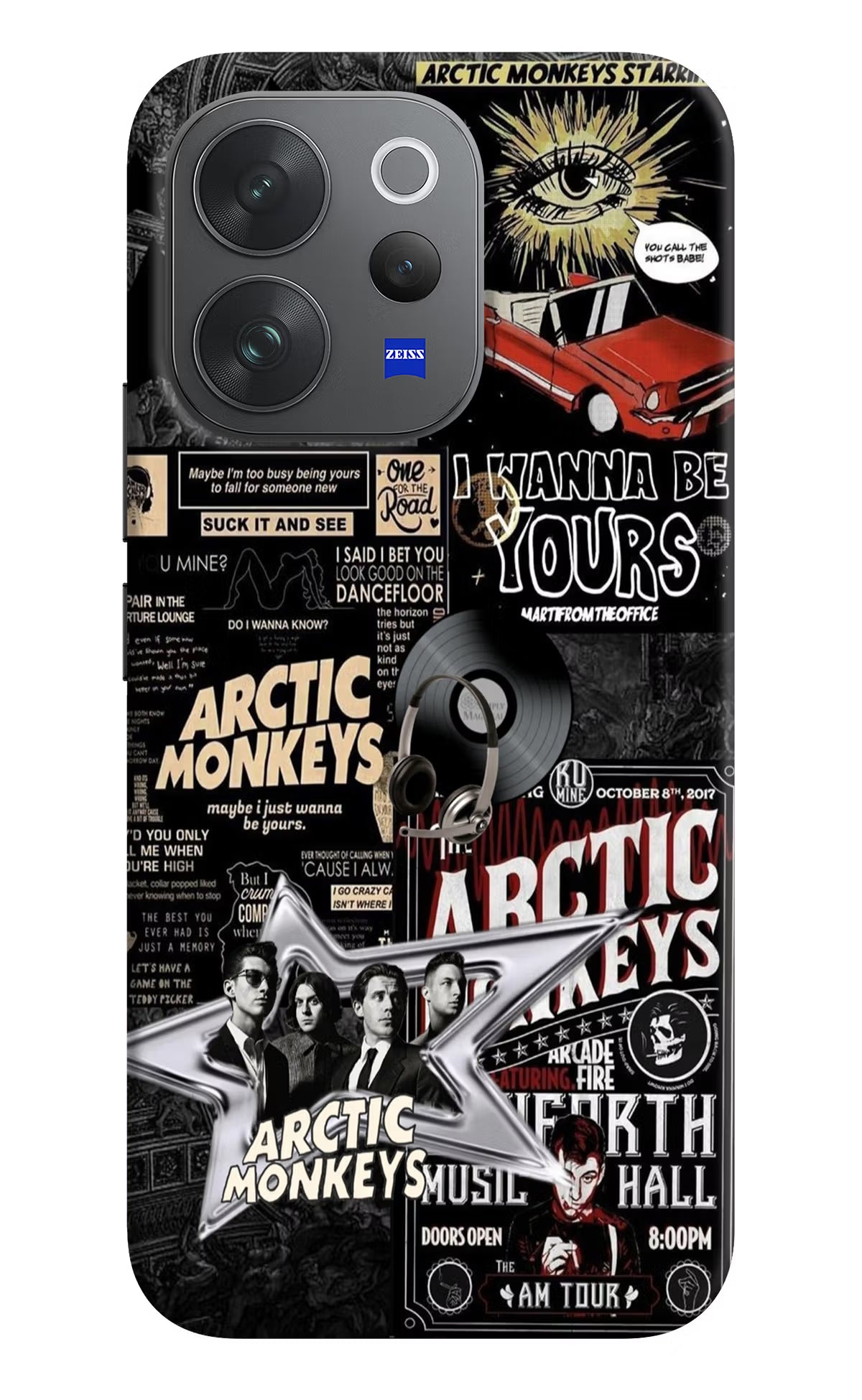 Arctic Monkeys Vivo V70 Elite 5G Hard Case Back Cover by Casekaro