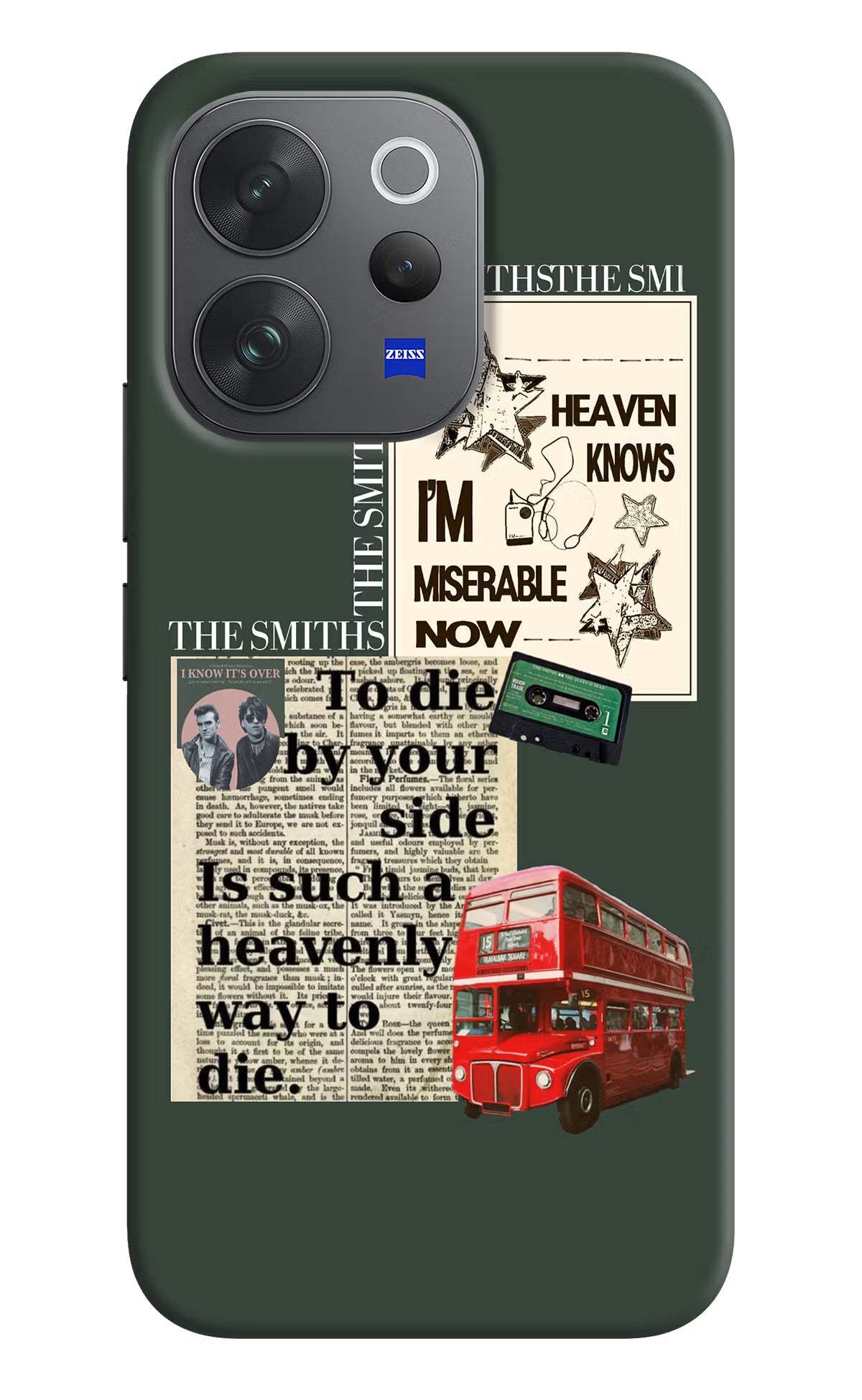 The Smiths Vivo V70 Elite 5G Hard Case Back Cover by Casekaro