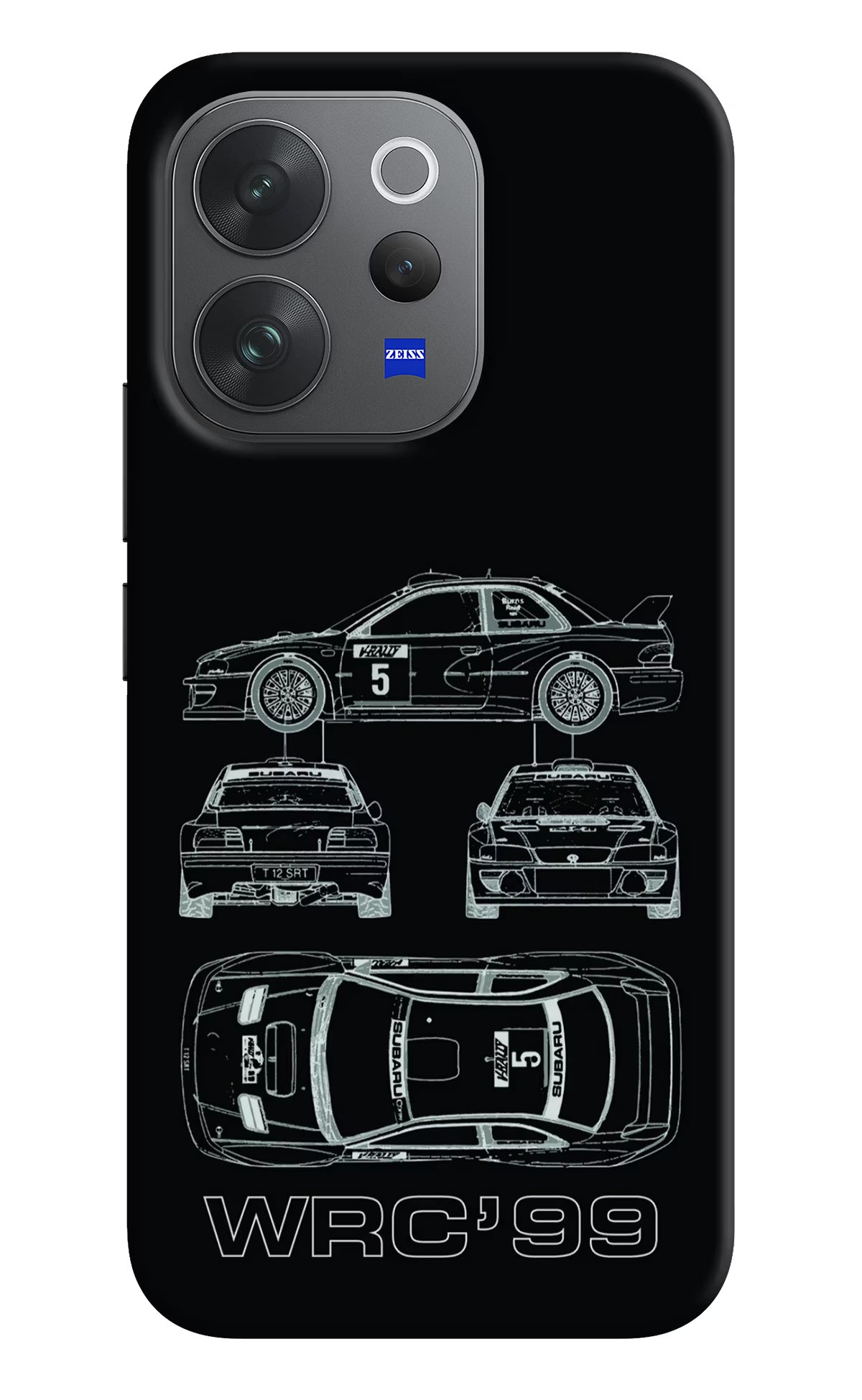 WRC'99 Vivo V70 Elite 5G Hard Case Back Cover by Casekaro