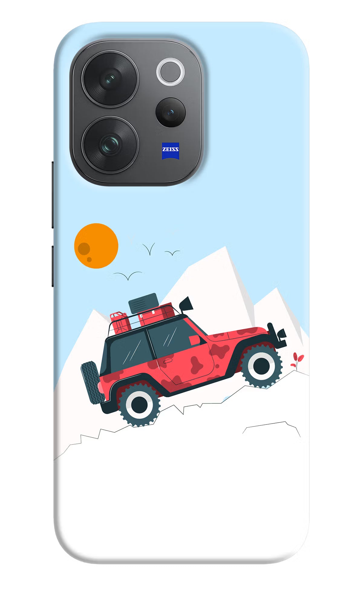 Mountain Trail Beast Vivo V70 Elite 5G Hard Case Back Cover by Casekaro