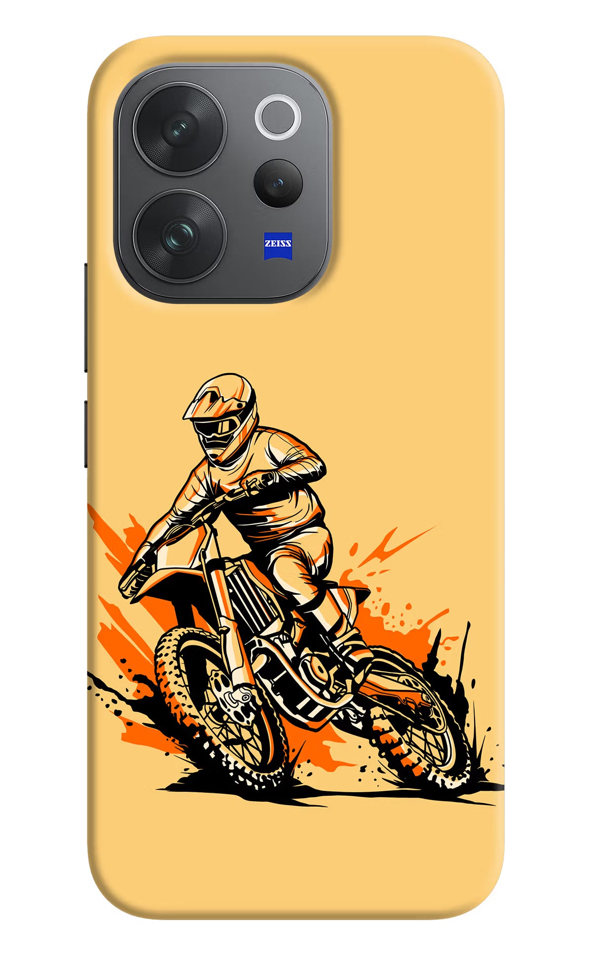 Off-Road Fury Vivo V70 Elite 5G Hard Case Back Cover by Casekaro