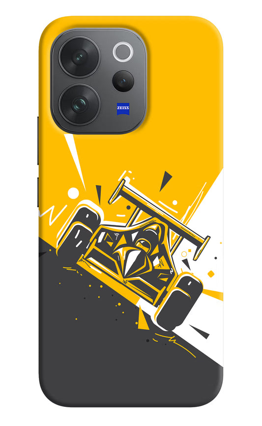 Track King Vivo V70 Elite 5G Hard Case Back Cover by Casekaro