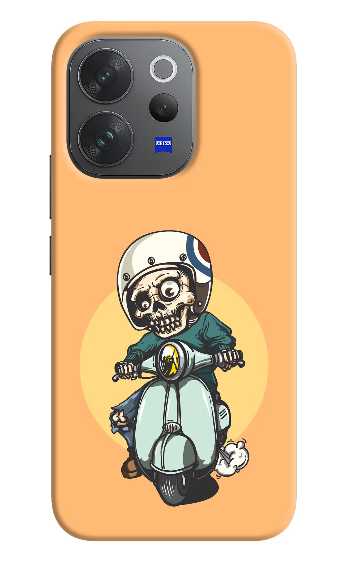 Undead Biker Vivo V70 Elite 5G Hard Case Back Cover by Casekaro