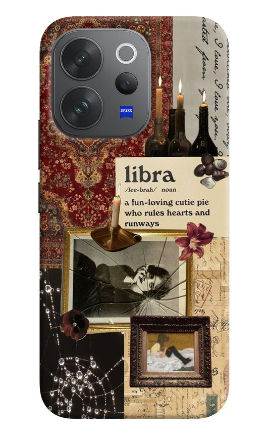 Libra Zodiac Vivo V70 Elite 5G Hard Case Back Cover by Casekaro