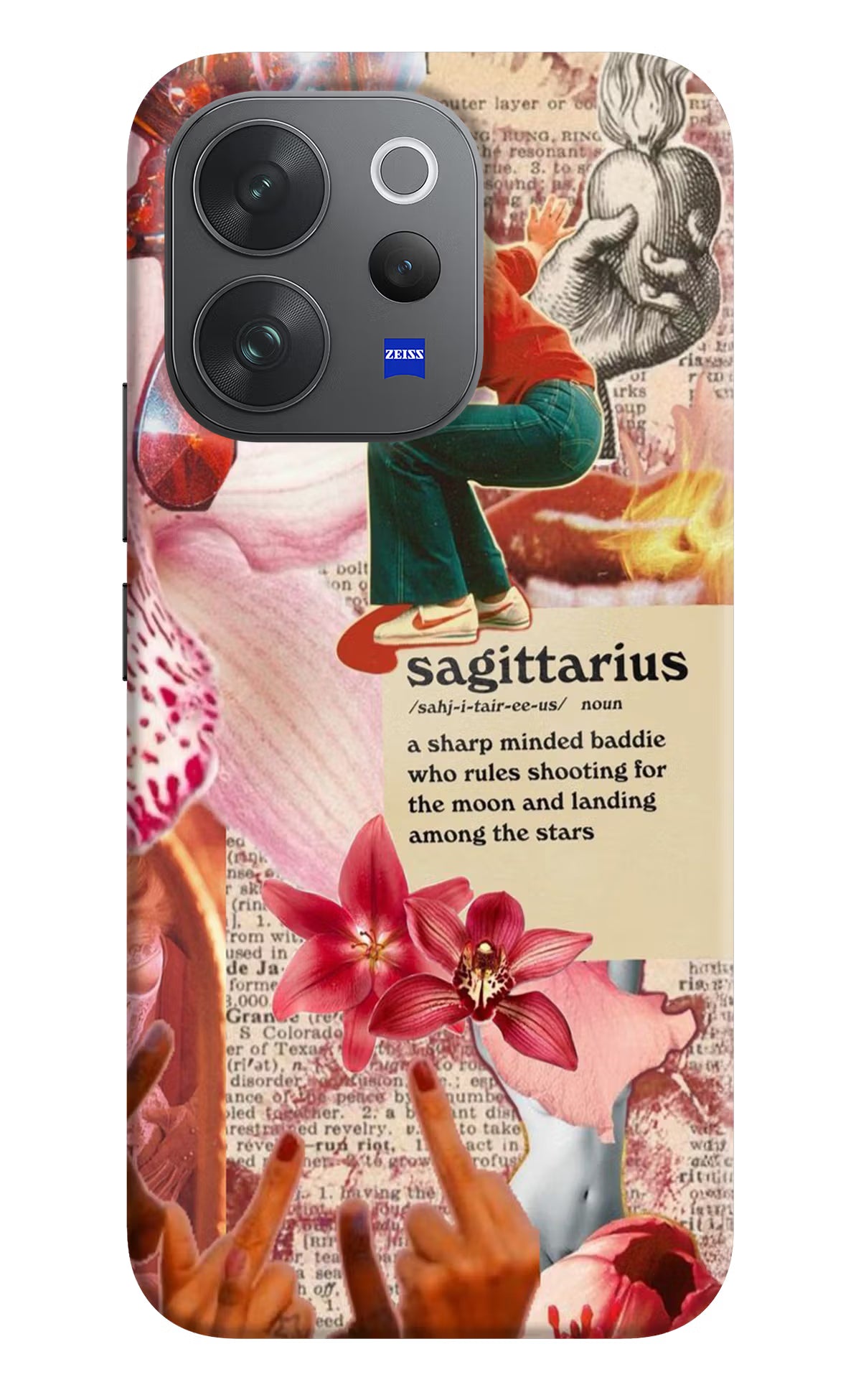 Sagittarius Zodiac Vivo V70 Elite 5G Hard Case Back Cover by Casekaro