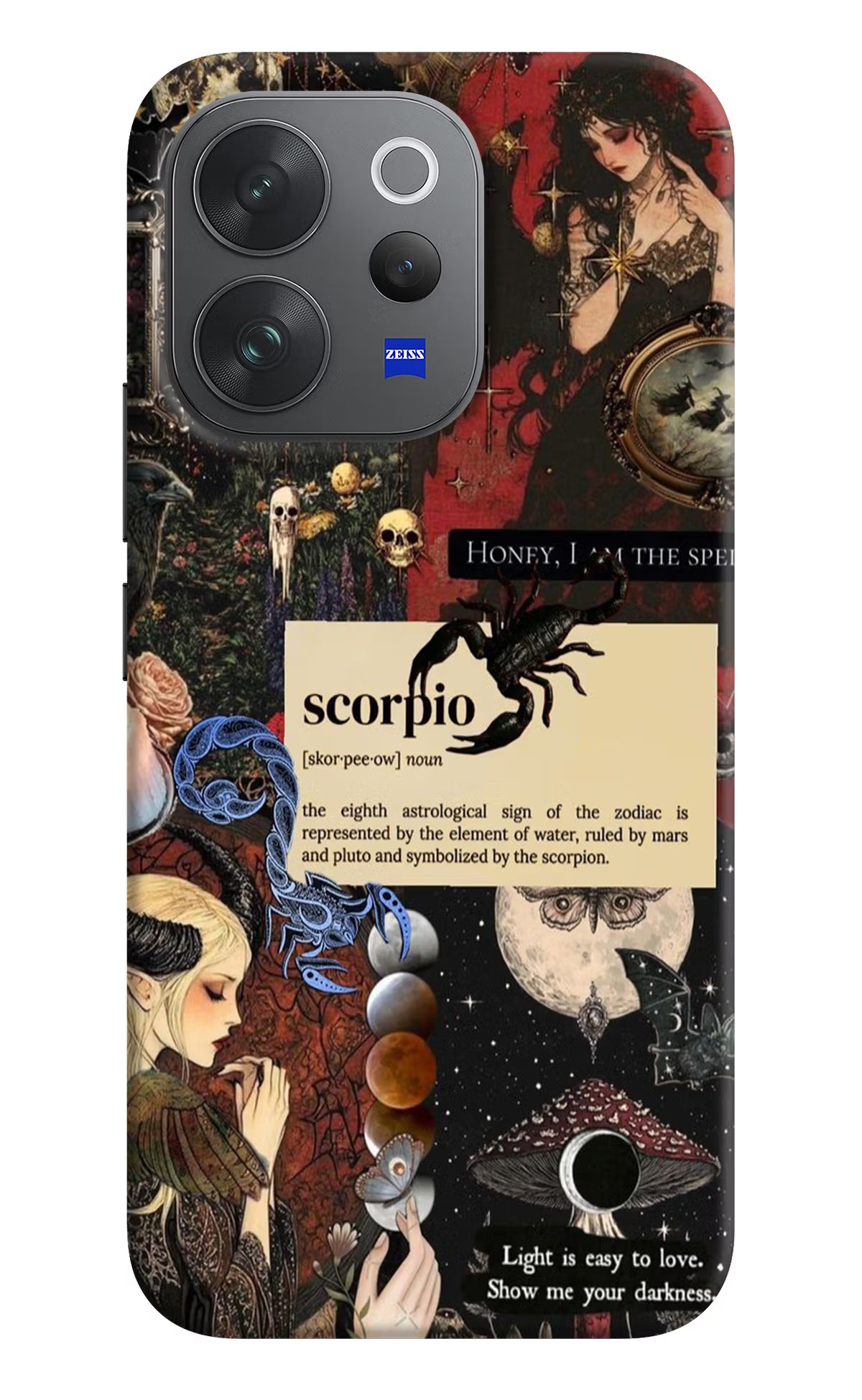 Scorpio Zodiac Vivo V70 Elite 5G Hard Case Back Cover by Casekaro