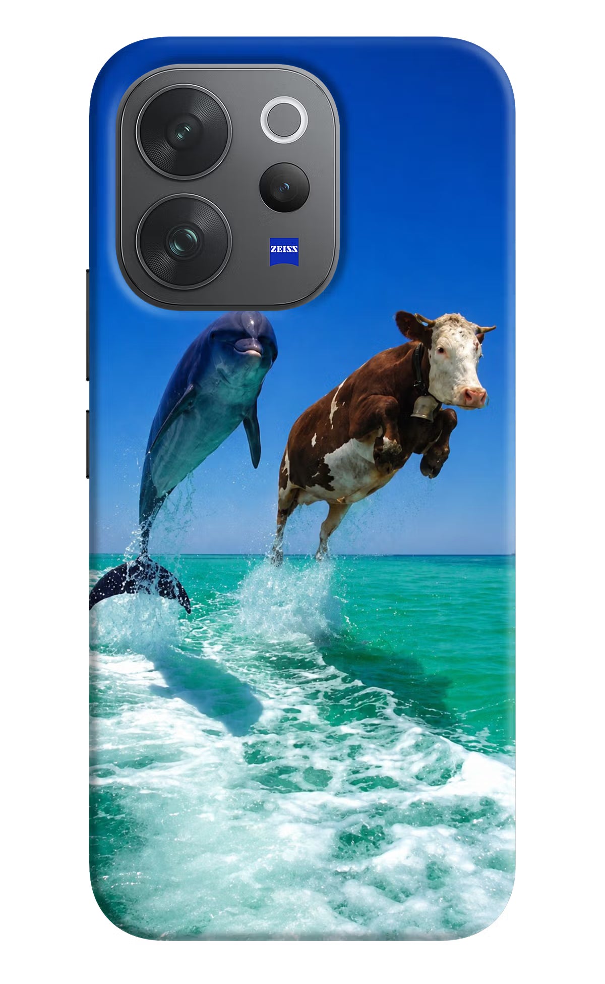 Dolphin vs Cow Vivo V70 Elite 5G Back Cover
