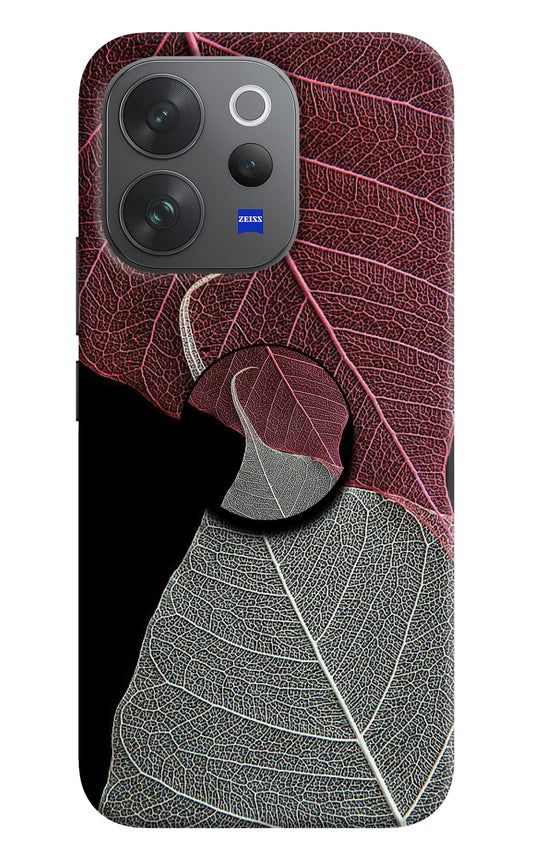 Leaf Pattern Vivo V70 Elite 5G Pop Case by Casekaro