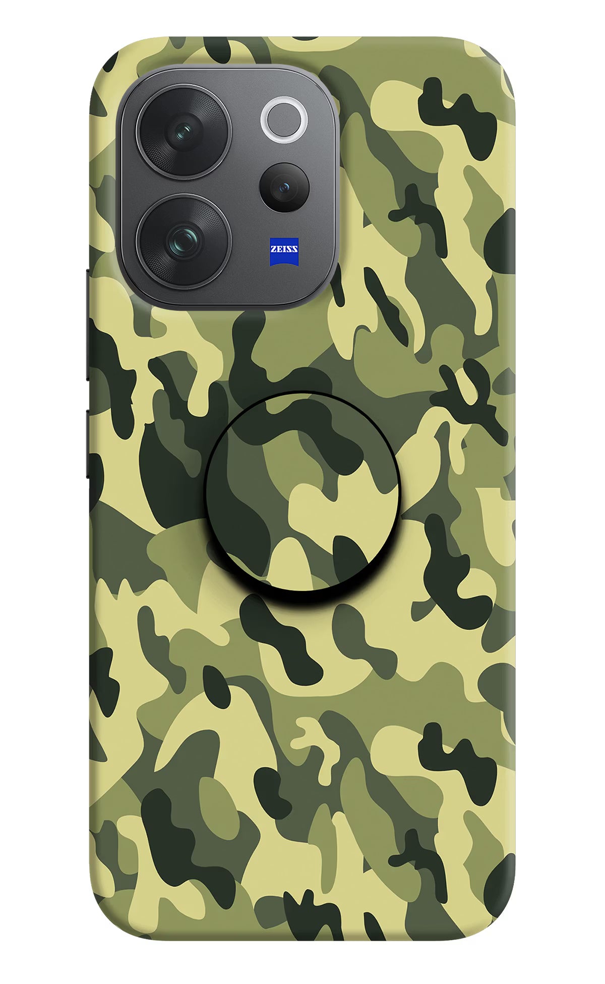 Camouflage Vivo V70 Elite 5G Pop Case by Casekaro