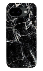 Black Marble Texture Google Pixel 10a Hard Case Back Cover by Casekaro
