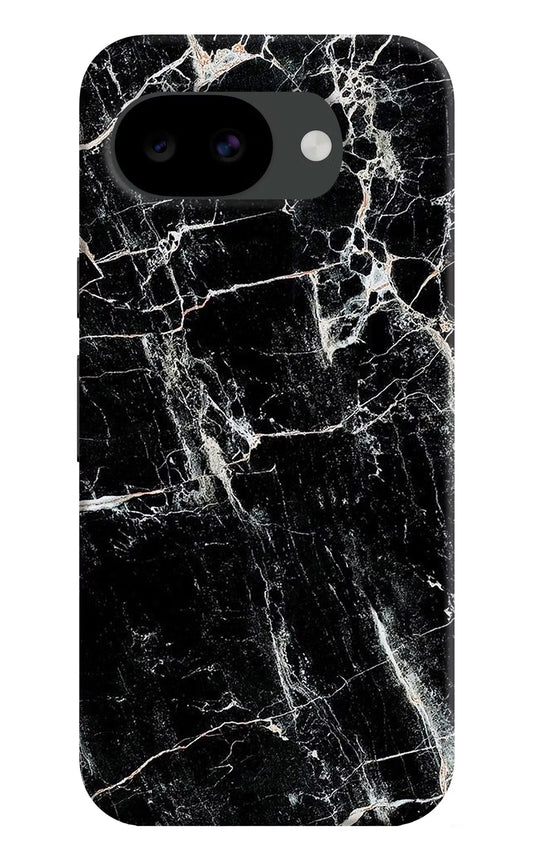 Black Marble Texture Google Pixel 10a Hard Case Back Cover by Casekaro