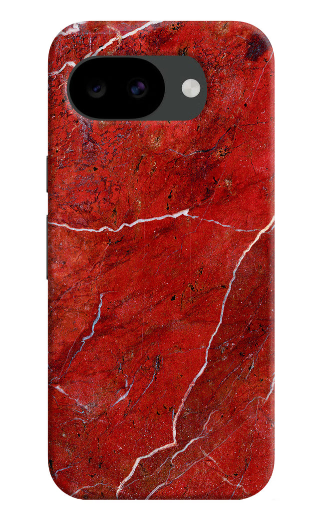 Red Marble Design Google Pixel 10a Hard Case Back Cover by Casekaro
