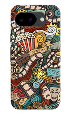 Cinema Abstract Google Pixel 10a Hard Case Back Cover by Casekaro