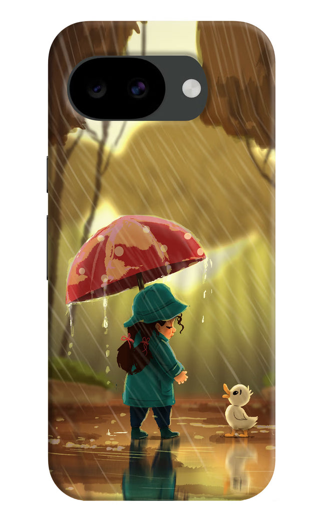Rainy Day Google Pixel 10a Hard Case Back Cover by Casekaro