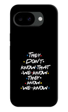 FRIENDS Dialogue Google Pixel 10a Hard Case Back Cover by Casekaro