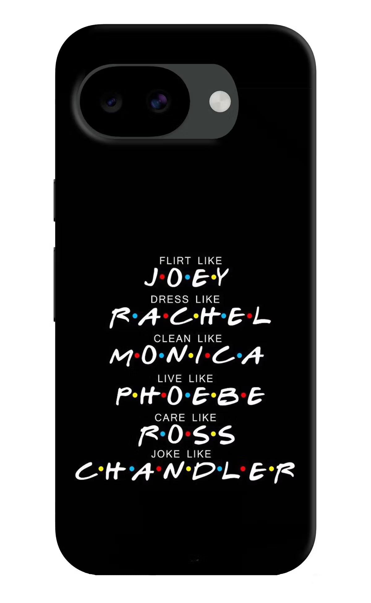 FRIENDS Character Google Pixel 10a Hard Case Back Cover by Casekaro