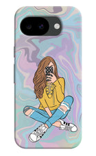 Selfie Girl Google Pixel 10a Hard Case Back Cover by Casekaro