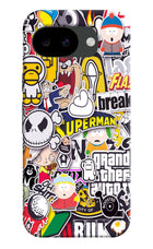 Sticker Bomb Google Pixel 10a Hard Case Back Cover by Casekaro