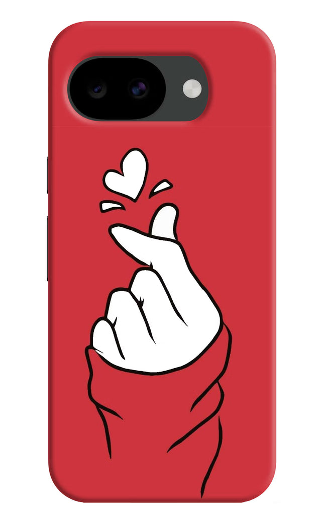 Korean Love Sign Google Pixel 10a Hard Case Back Cover by Casekaro