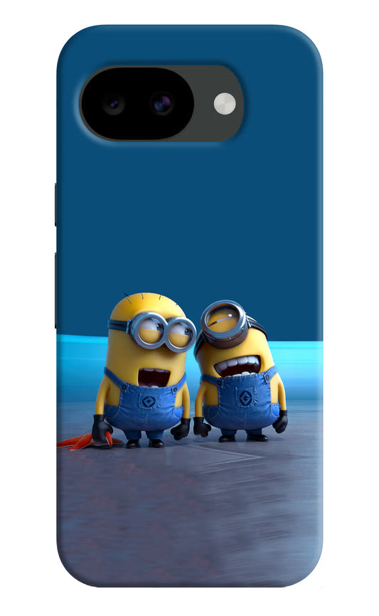Minion Laughing Google Pixel 10a Hard Case Back Cover by Casekaro