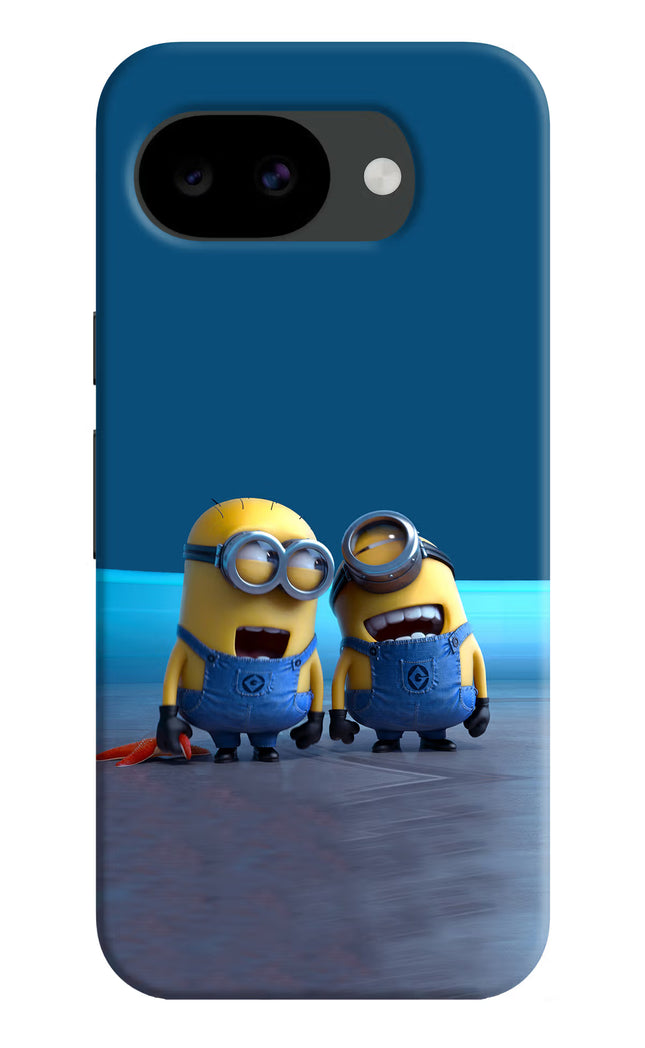 Minion Laughing Google Pixel 10a Hard Case Back Cover by Casekaro