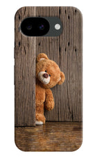 Teddy Wooden Google Pixel 10a Hard Case Back Cover by Casekaro