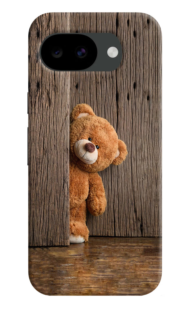 Teddy Wooden Google Pixel 10a Hard Case Back Cover by Casekaro