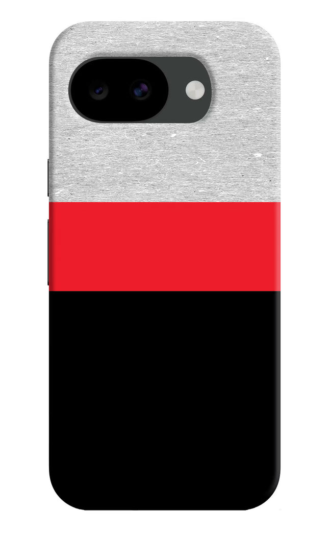 Tri Color Pattern Google Pixel 10a Hard Case Back Cover by Casekaro