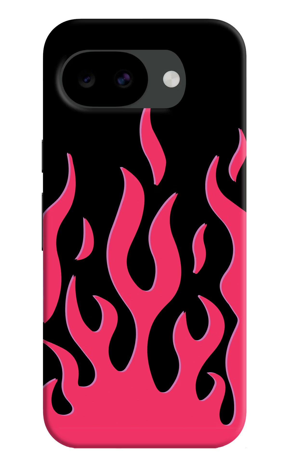 Fire Flames Google Pixel 10a Hard Case Back Cover by Casekaro