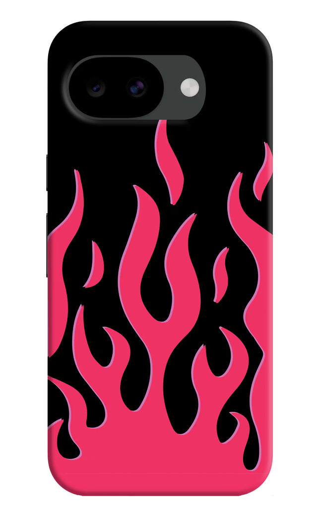 Fire Flames Google Pixel 10a Hard Case Back Cover by Casekaro