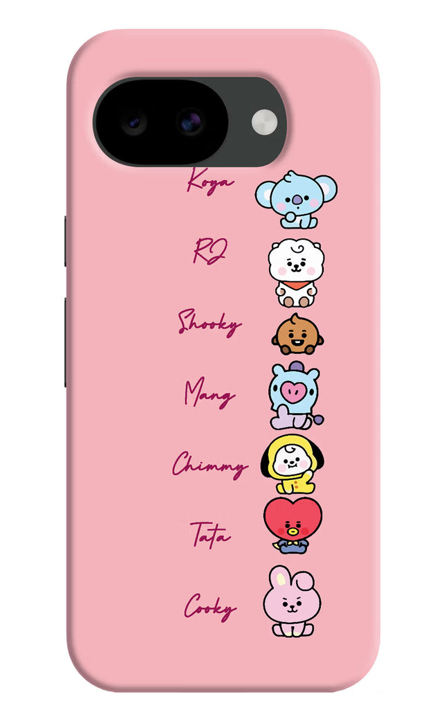 BTS names Google Pixel 10a Hard Case Back Cover by Casekaro