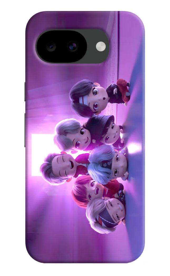 BTS Chibi Google Pixel 10a Hard Case Back Cover by Casekaro