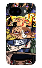 Naruto Character Google Pixel 10a Hard Case Back Cover by Casekaro